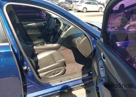 2019 Infiniti Q50 3.0T Sport z USA, uszkodzony, nr VIN JN1EV7AP5KM542043